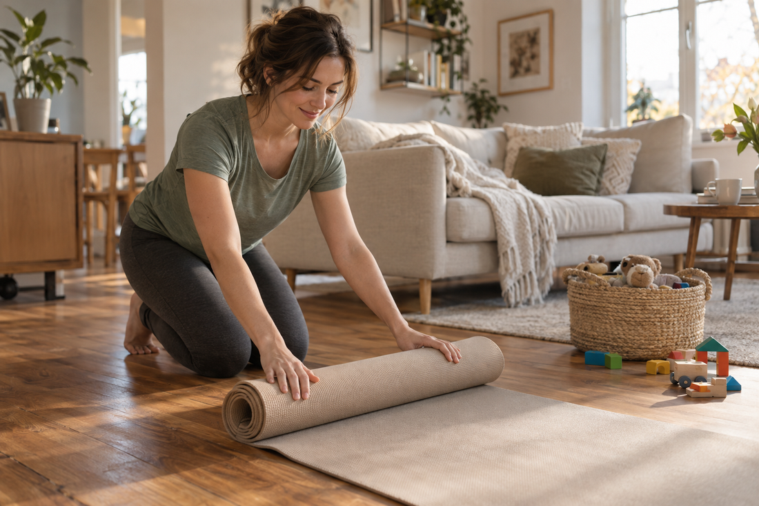 Pilates zu Hause: Wie ich als Mama von zwei Kindern wieder Zeit für mich gefunden habe