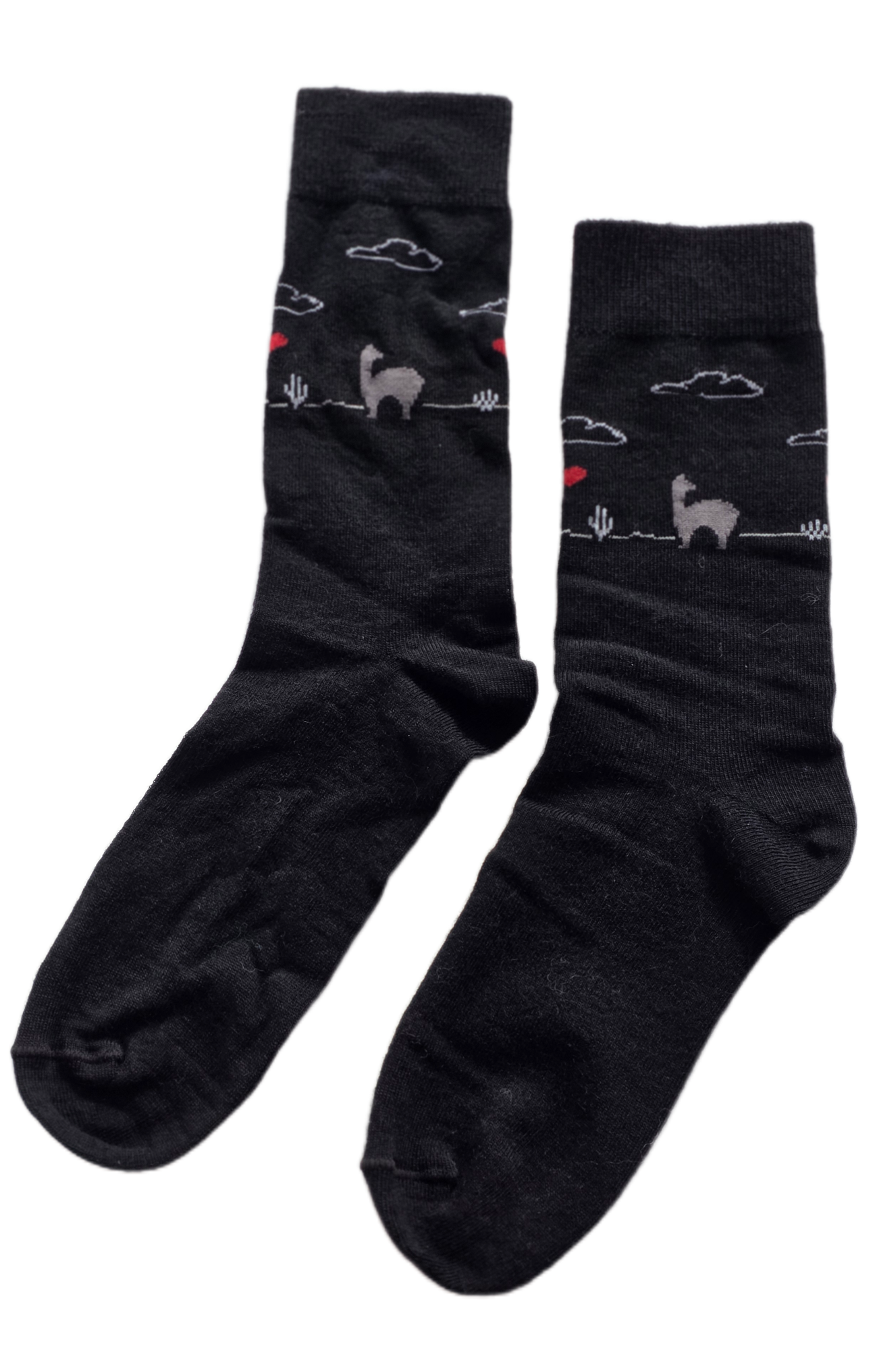 Socke Alpaka Herz (1 Paar)