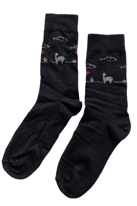 Socke Alpaka Herz (1 Paar)