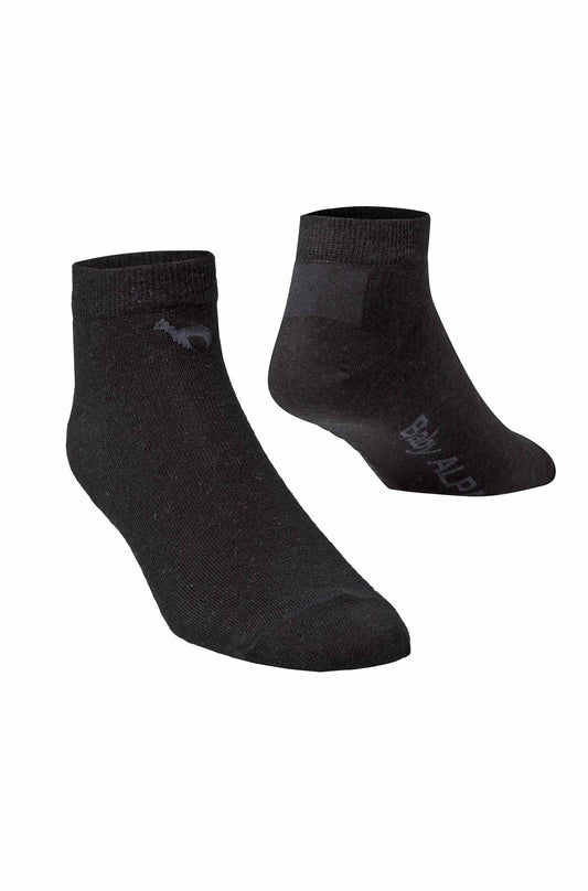 Premium SNEAKER SOCKE schwarz (1 Paar)