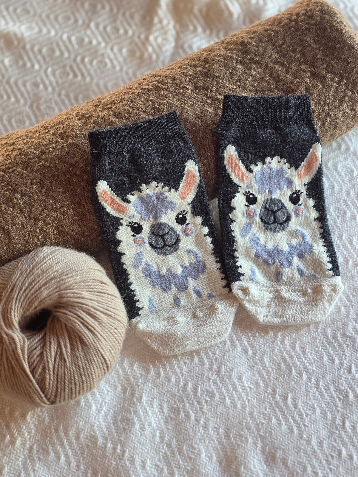 Alpaka-Sneakersocken „Alpaka Love“ (1 Paar)