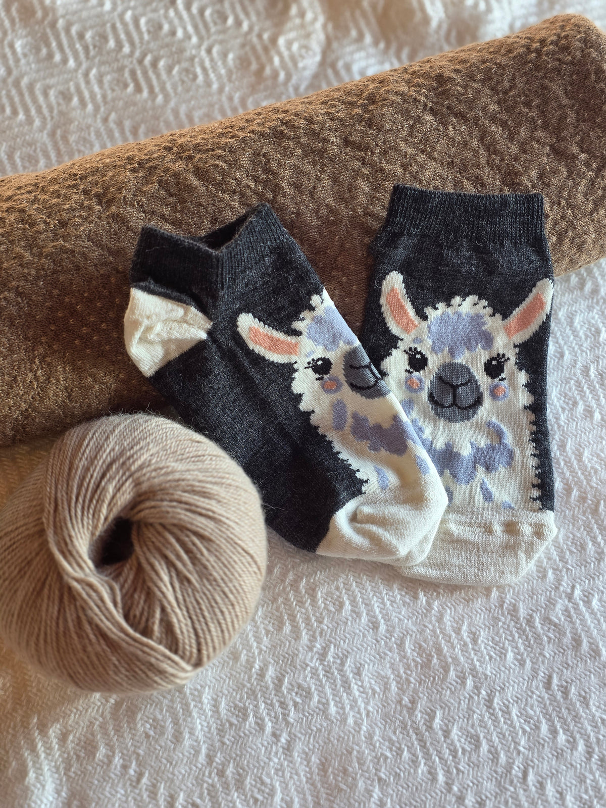 Alpaka-Sneakersocken „Alpaka Love“ (1 Paar)