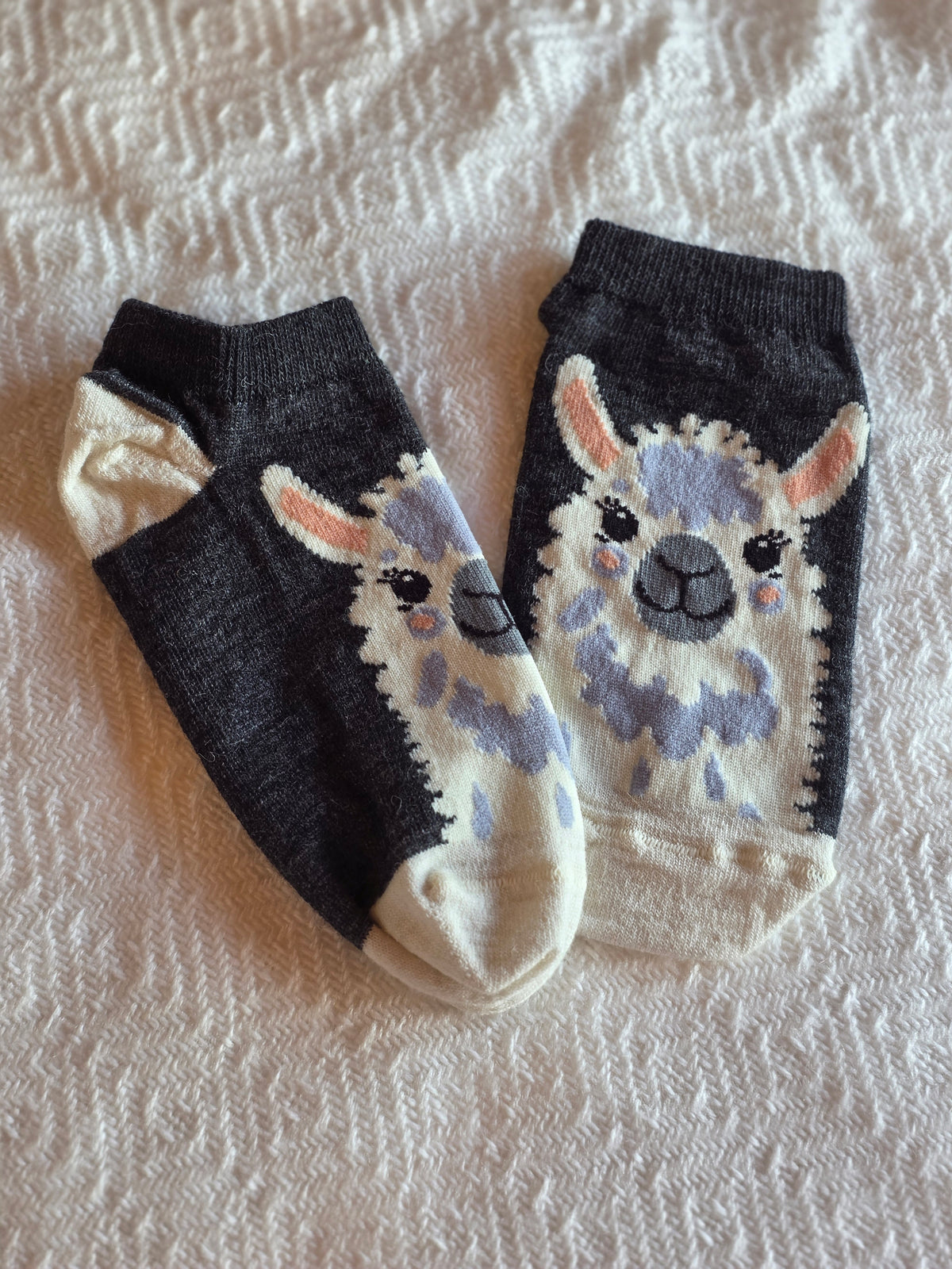 Alpaka-Sneakersocken „Alpaka Love“ (1 Paar)