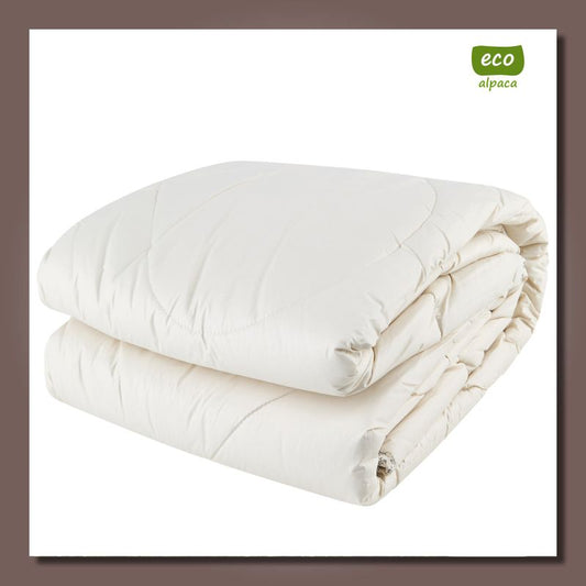 Alpaka-Bettdecke